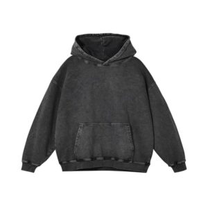 Men's Vintage Pullover Oversized Hooded Sweatshirt