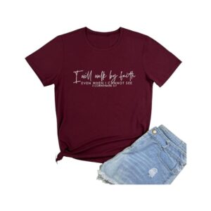 Women's Graphic Faith Short Sleeve T-Shirt