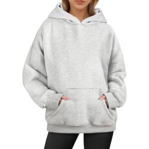 Women's Long Sleeve Fleece Pullover Hoodie Winter